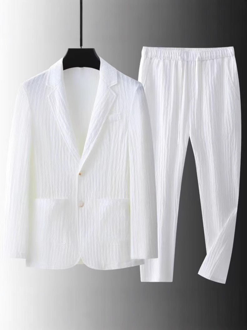 Monaco Textured Blazer Set