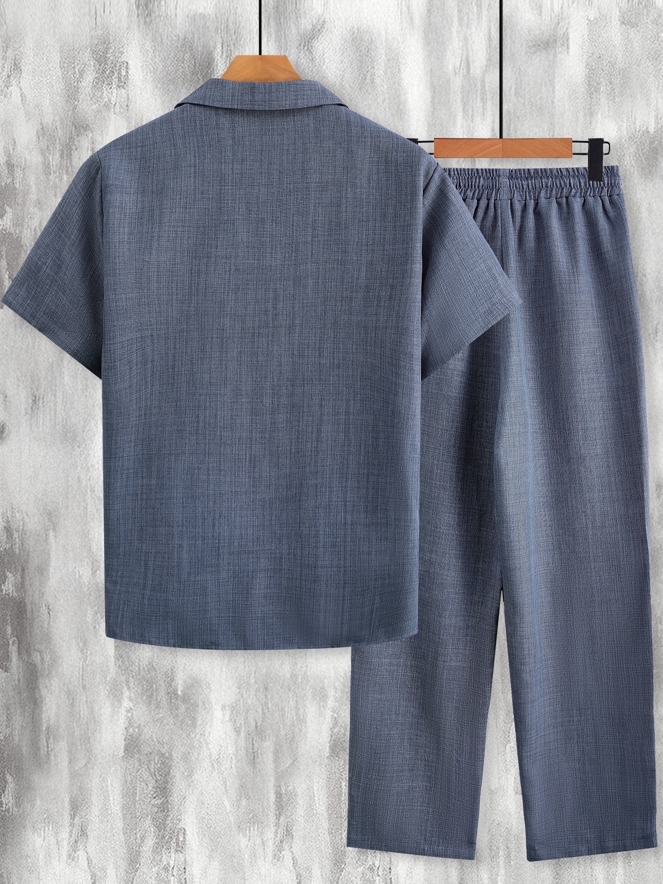 Harbor Linen-Texture Two-Piece Set