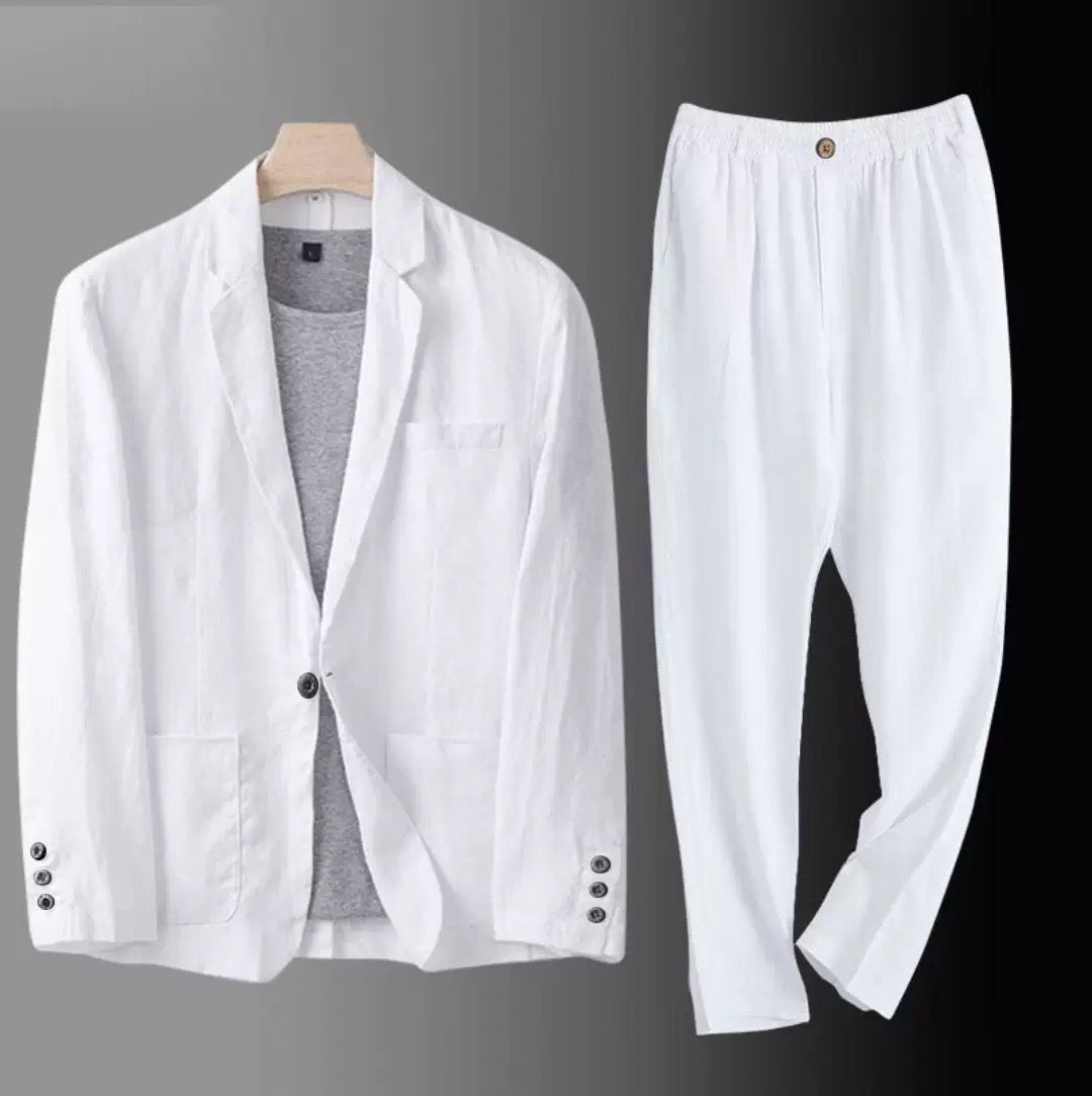 Maison Premium Linen Suit Set