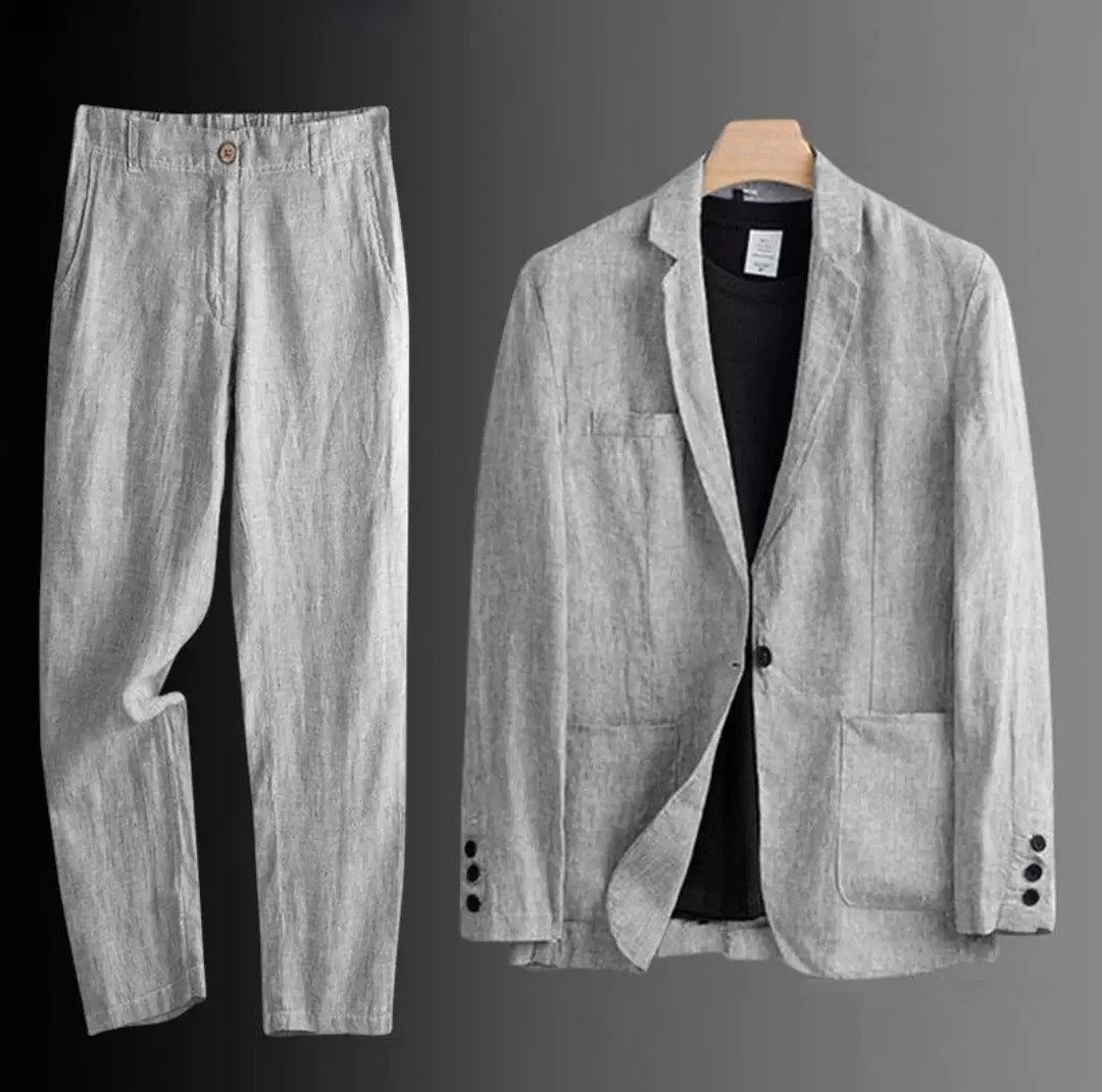 Maison Premium Linen Suit Set