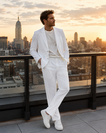 Monaco Textured Blazer Set