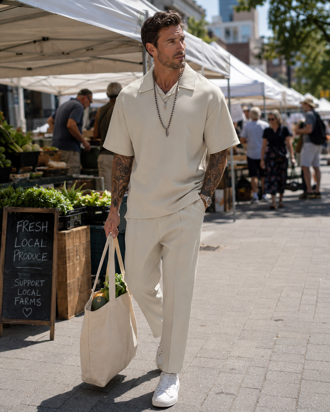 Avenue Relaxed Polo Set