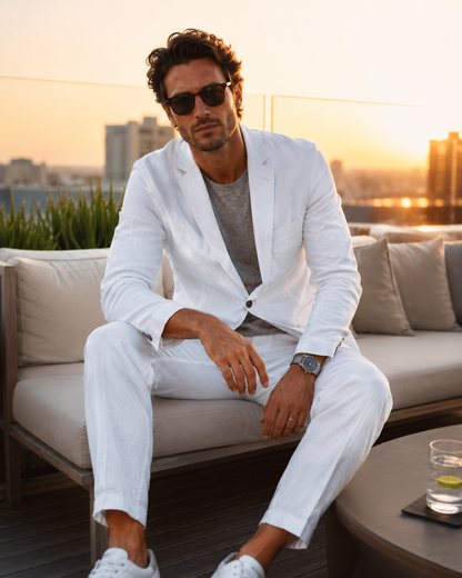 Maison Premium Linen Suit Set
