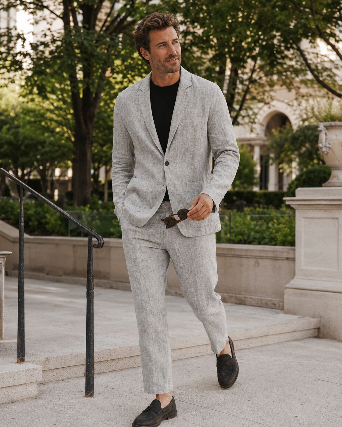 Maison Premium Linen Suit Set