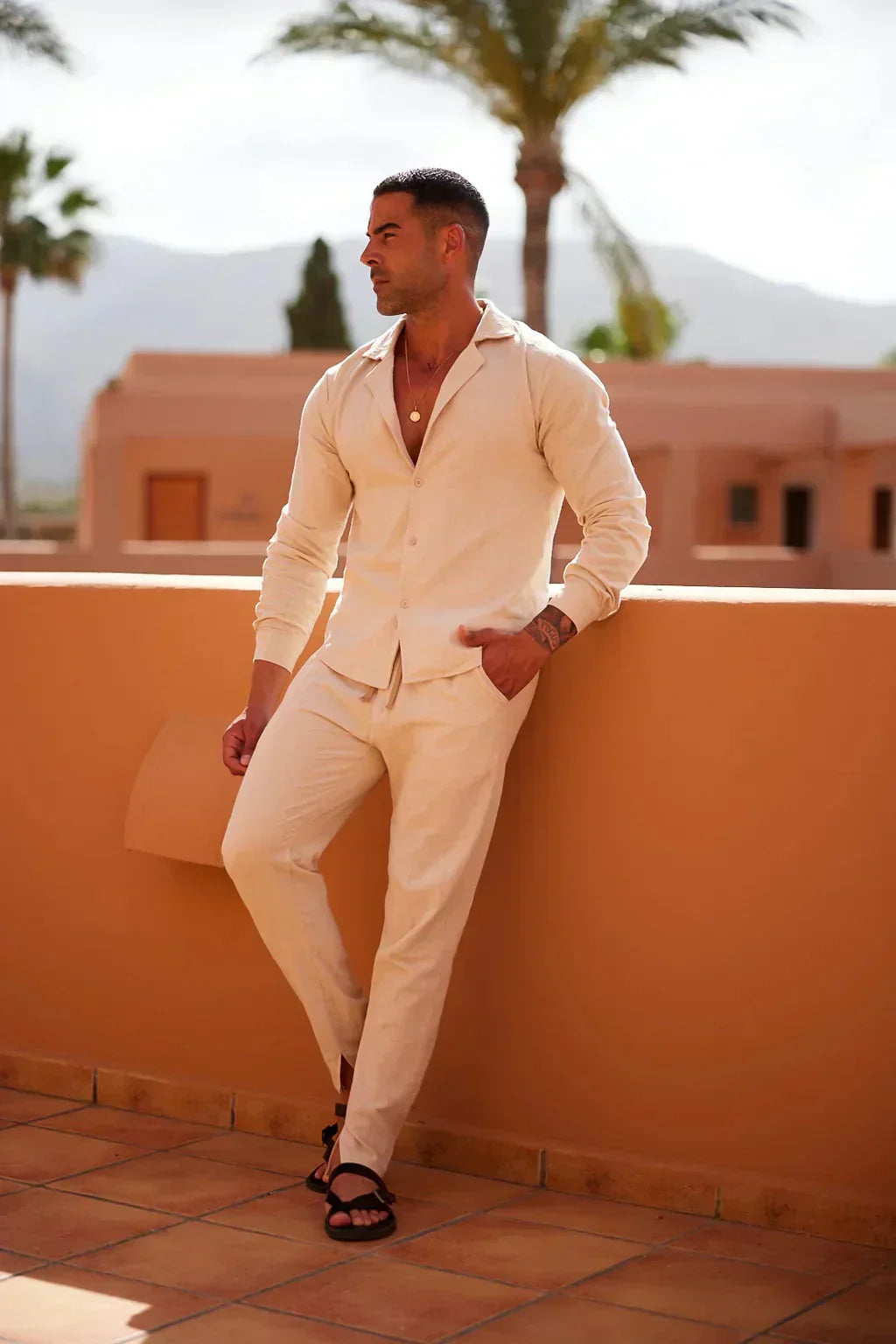 Men’s Riviera Linen Set